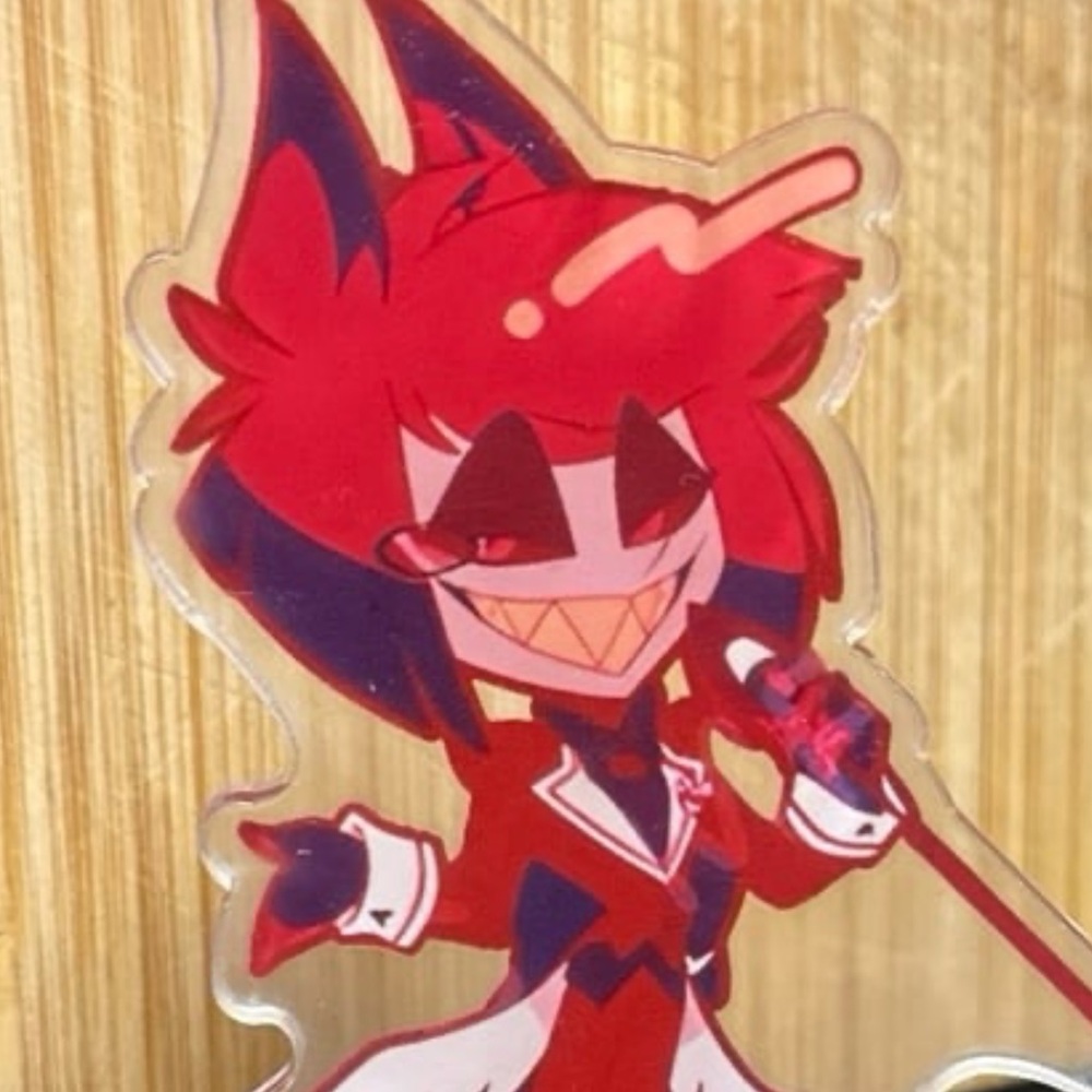 Hazbin Hotel Helluva Boss Alastor maid cafe anime acrylic figure standee